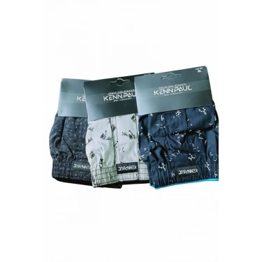 Kenpaul Poplin Erkek Boxer Battal Beden 3xl