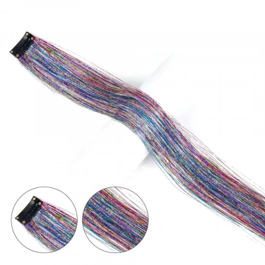 Klipsli Hair Tinsel Saç Simi - HTK03
