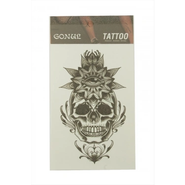 Kuru Kafa Tattoo Dövme Sticker