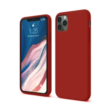 Newface Apple iPhone 11 Pro Kılıf First Silikon - Bordo