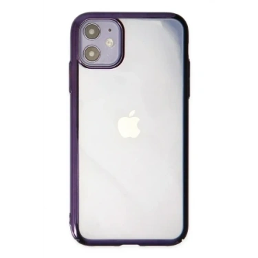 Newface Apple iPhone 12 Kılıf Element Silikon - Mor