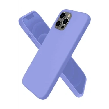 Newface Apple iPhone 12 Pro Kılıf First Silikon - Mor