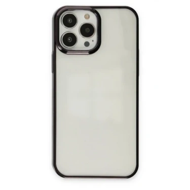 Newface Apple iPhone 13 Pro Max Kılıf Element Silikon - Siyah