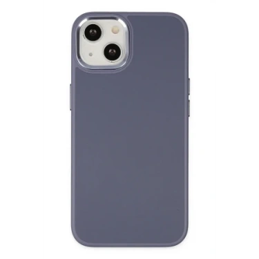 Newface Apple iPhone 14 Plus Kılıf Asya Deri Silikon - Mor