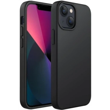 Newface Apple iPhone 14 Plus Kılıf First Silikon - Siyah