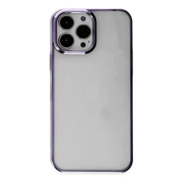 Newface Apple iPhone 14 Pro Kılıf Element Silikon - Mor