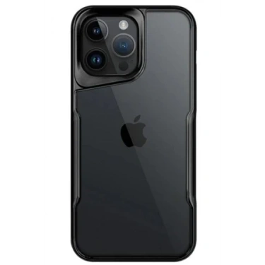 Newface Apple iPhone 14 Pro Max Kılıf Boyi Silikon Kapak - Siyah
