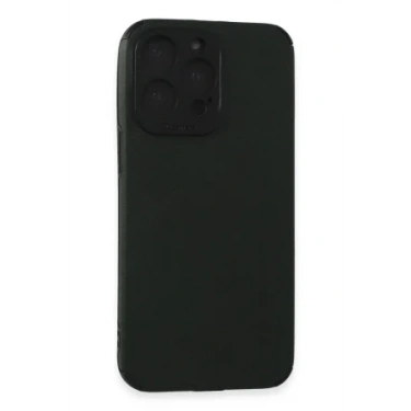 Newface Apple iPhone 15 Pro Max Kılıf Loop Deri Silikon - Yeşil