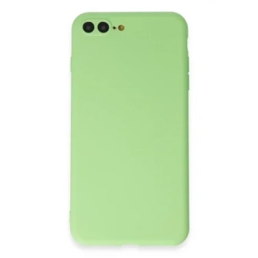 Newface Apple iPhone 7 Plus Kılıf First Silikon - Açık Yeşil