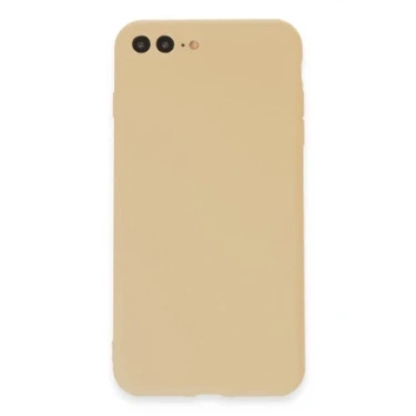 Newface Apple iPhone 7 Plus Kılıf First Silikon - Gold