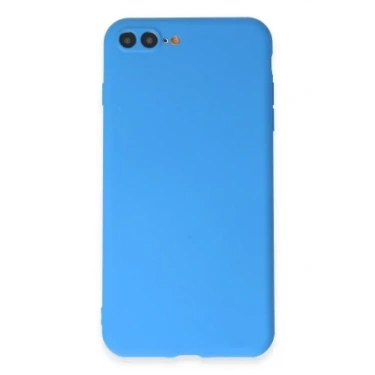 Newface Apple iPhone 7 Plus Kılıf First Silikon - Mavi