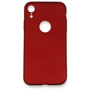 Newface Apple iPhone XR Kılıf First Silikon - Bordo