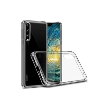 Newface Huawei P30 Lite Kılıf Lüx Şeffaf Silikon