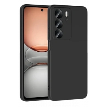 Newface Realme C75 4G First Silikon - Siyah