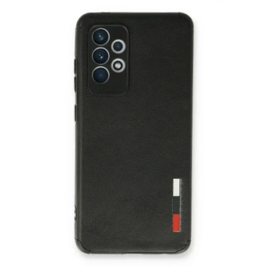 Newface Samsung Galaxy A33 5G Kılıf Loop Deri Silikon - Siyah