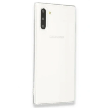 Newface Samsung Galaxy Note 10 Kılıf Lüx Şeffaf Silikon