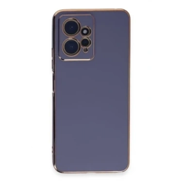 Newface Xiaomi Redmi Note 12 4G Kılıf Volet Silikon - Mavi