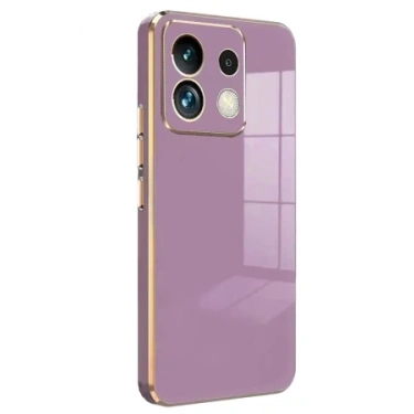 Newface Xiaomi Redmi Note 13 5G Kılıf Volet Silikon - Mor