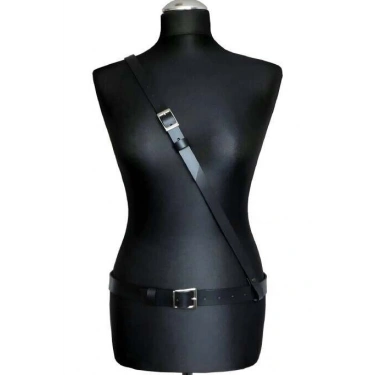 Omuzdan Tekli Bağlamalı Bel Kemer Harness - 917