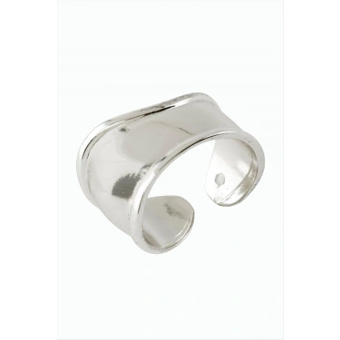 Oval Metal Yüzük