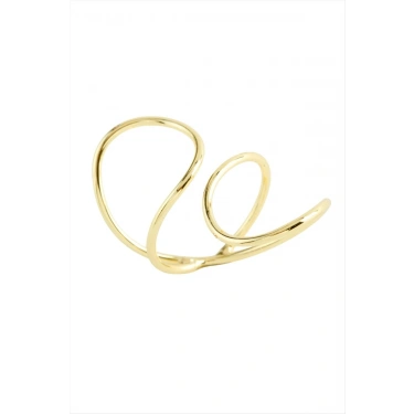 Oval Metal Yüzük