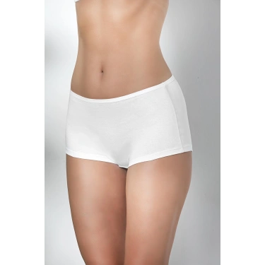 PAMUKLU BOXER KÜLOT BEYAZ (MGP2963)