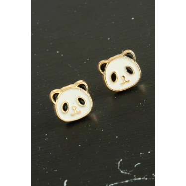 Panda Mineli Minik Küpe