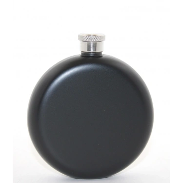 Paslanmaz Çelik Yuvarlak 5 Oz Tekli Matara