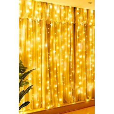 Peri Perde Led Uzaktan Kumandalı 3x3 Metre