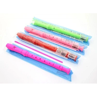 pilelistore™ Renkli Plastik Flüt Alk2135