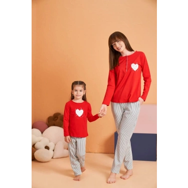 Pjs 28062 Kadın Patlı Pijama Takım