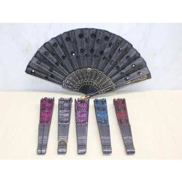 Plastik Pullu Yelpaze Alk3567