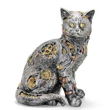 Polyester Kedi Figürü