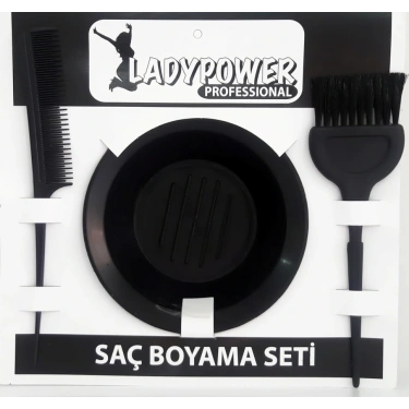 Saç Boyama Seti - Boneli