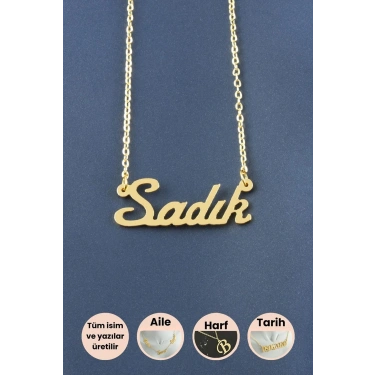 Sadık İsimli Kolye