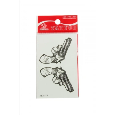 Silah Tattoo Dövme Sticker