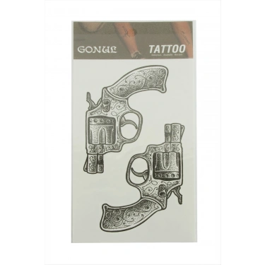 Silah Tattoo Dövme Sticker