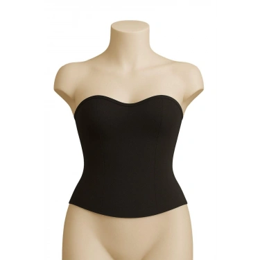 Siyah  9155 Terletici Korse Büstiyer
