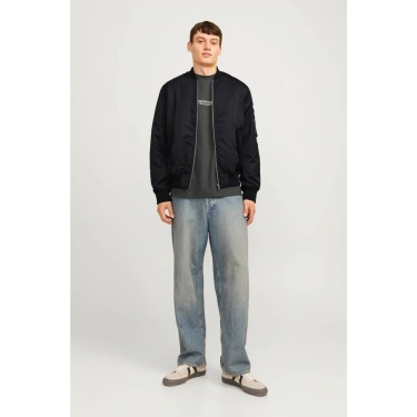Siyah Bomber Mont  Siyah -