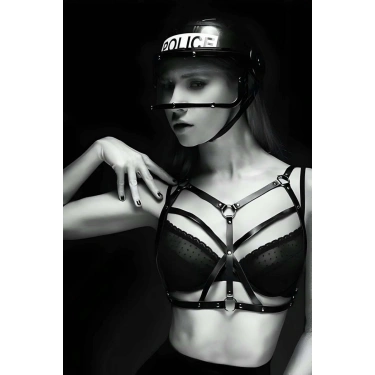 Sütyen Üzeri Şık Deri Harness - 247