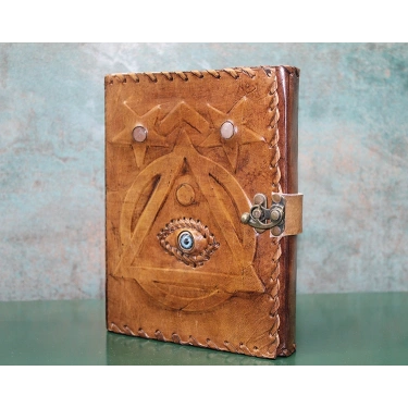 Taşlı Deri Defter
