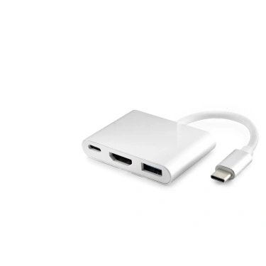 Type-C Combo Hub Hdmi 4K Usb 3.0 3 Port - Gri HDX7764