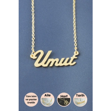 Umut İsimli Kolye