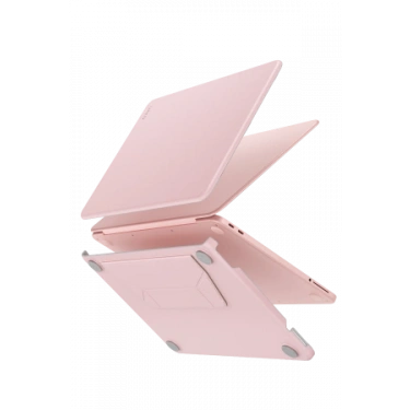Uniq Apple MacBook Neo Lyden Versa MacBook Standlı Kapak - Pembe
