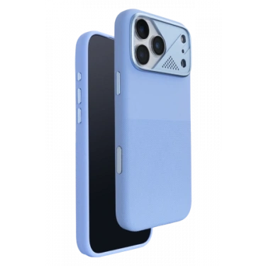 URR Apple iPhone 18 Pro Max/17 Pro Max Silikon Armor Magsafe Kapak - Mavi