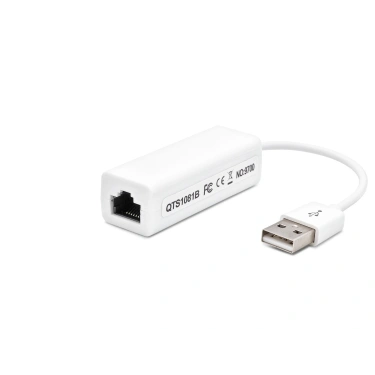 Usb 2.0 Ethernet Adaptör 10/100 Mbps Beyaz HDX5277