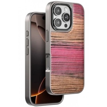 Venco Apple iPhone 16 Pro Max Wave Kapak - Pembe