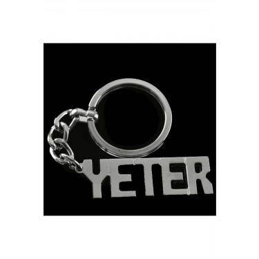 Yeter İsimli Anahtarlık