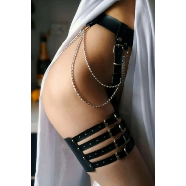 Zincirli Bacak Kemerli Harness - 711