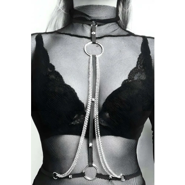 Zincirli Şık Choker - 426